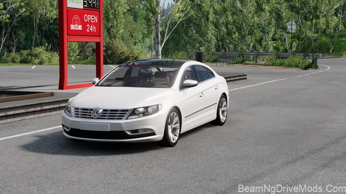 BeamNG Volkswagen Passat CC V3.1.1