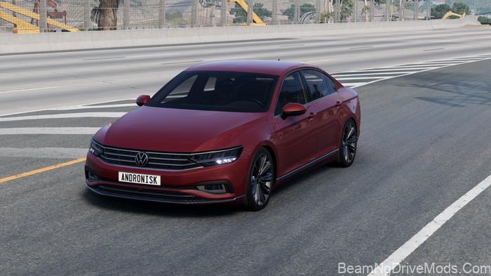 BeamNG Volkswagen Passat Mk8 Facelift (0.38) 2