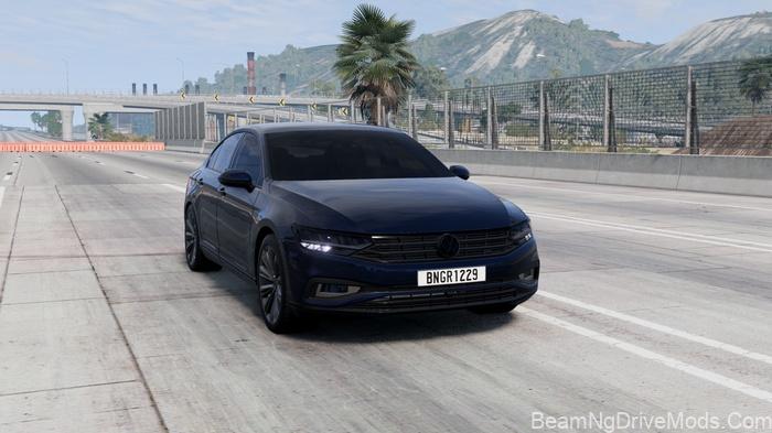 BeamNG Volkswagen Passat Mk8 Facelift (0.38) 3