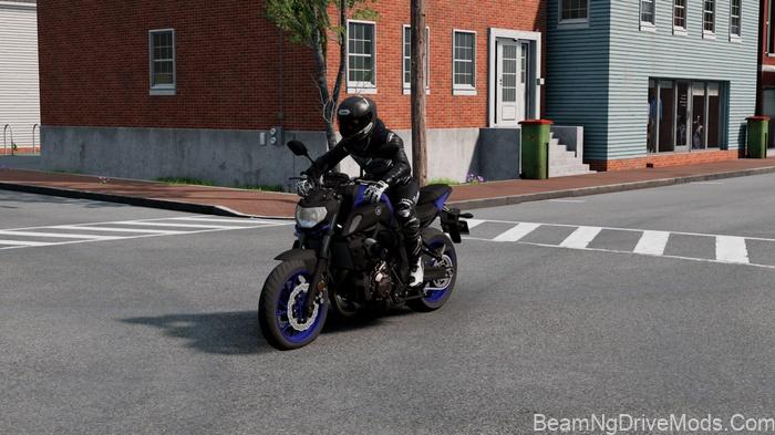 BeamNG Yamaha MT-07