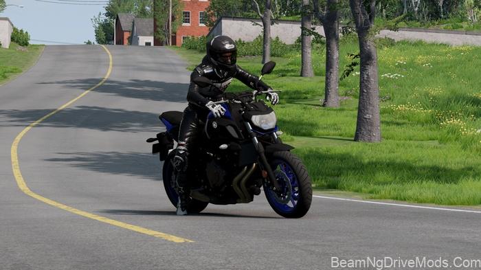 BeamNG Yamaha MT-07 2