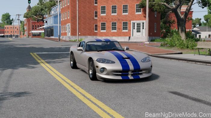 BeamNG 1996 Dodge Viper (0.38) 2