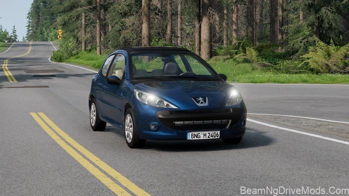 BeamNG 1999-2012 Peugeot 206 2