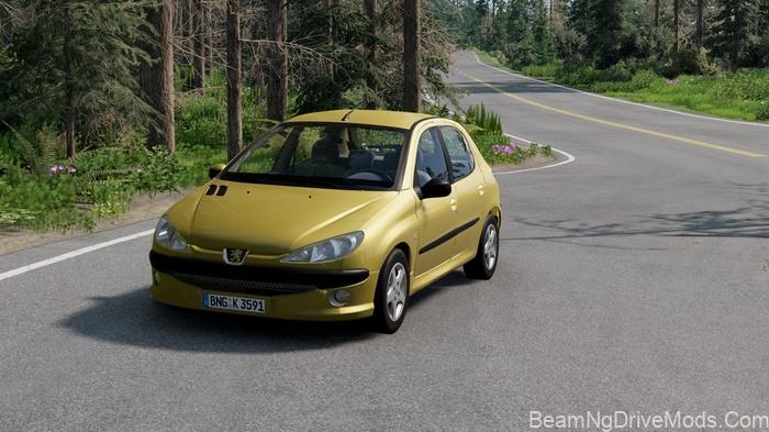 BeamNG 1999-2012 Peugeot 206 3