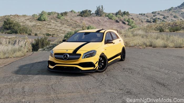 BeamNG Mercedes-Benz A45 AMG 2014 3