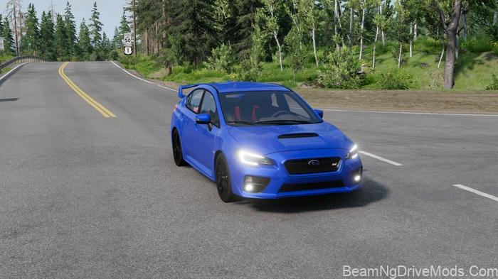 BeamNG Subaru WRX STI Sport 2016 2