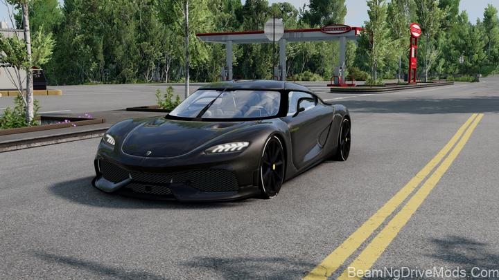 BeamNG 2020 Koenigsegg Gemera