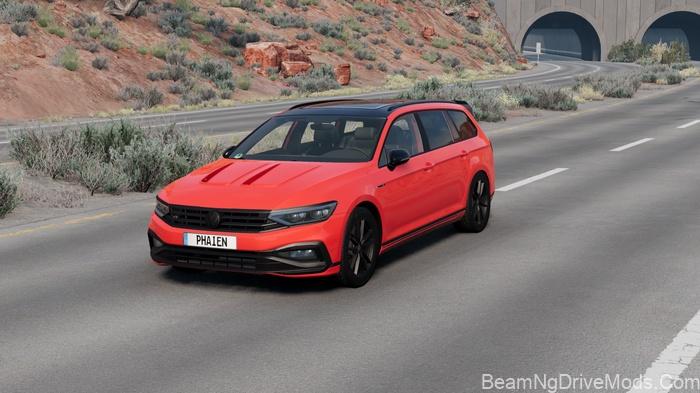 BeamNG 2025 Volkswagen Passat B8 Crosswagon 3