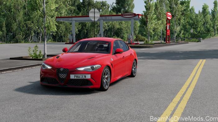 BeamNG Alfa Romeo Giulia Quadrifoglio