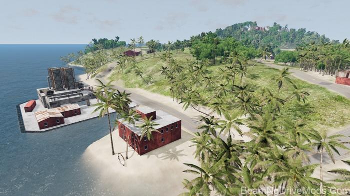 BeamNG Caronoa Isle Map