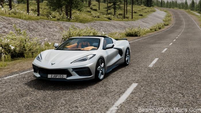 BeamNG Chevrolet Corvette C8 2023 Sport