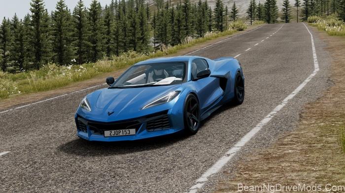 BeamNG Chevrolet Corvette C8 2023 Sport 3