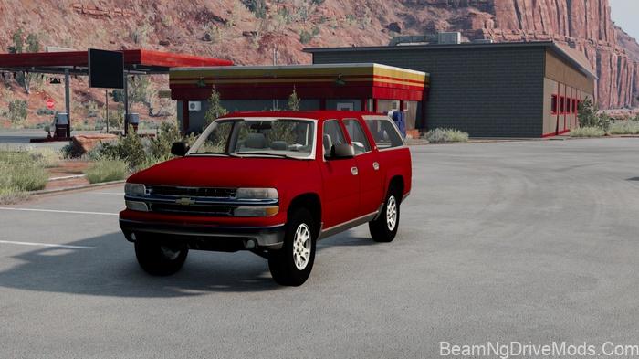 BeamNG Chevrolet Suburban Z71 GMT800 (0.38) 2