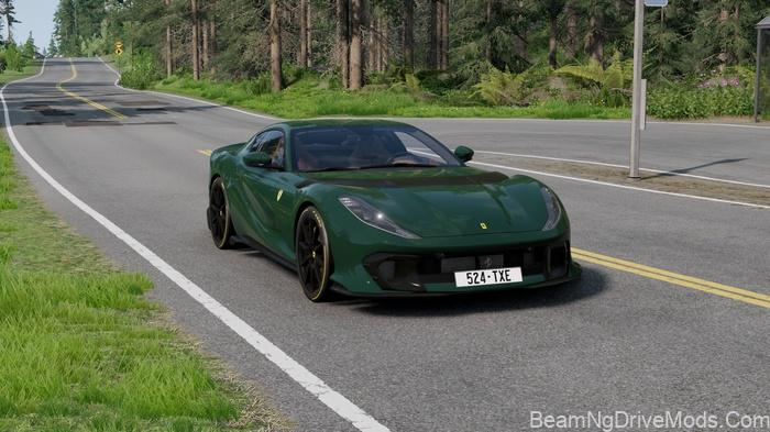 BeamNG Ferrari 812 Competizione (0.38)