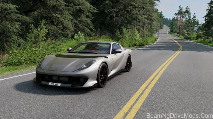 BeamNG Ferrari 812 Competizione (0.38) 2