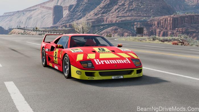 BeamNG Ferrari F40 (0.38) 2