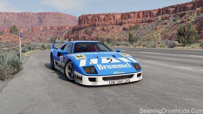 BeamNG Ferrari F40 (0.38) 3
