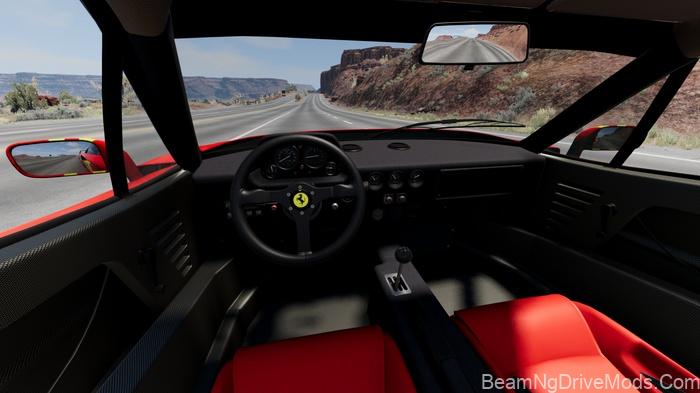 BeamNG Ferrari F40 (0.38) 4