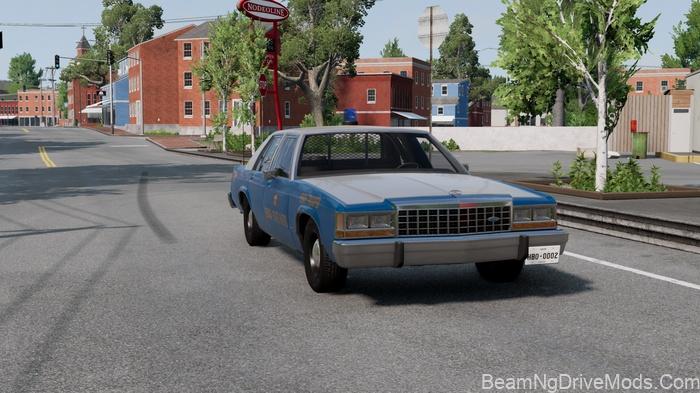 BeamNG Ford LTD Crown Victoria 1987 V7.0 2