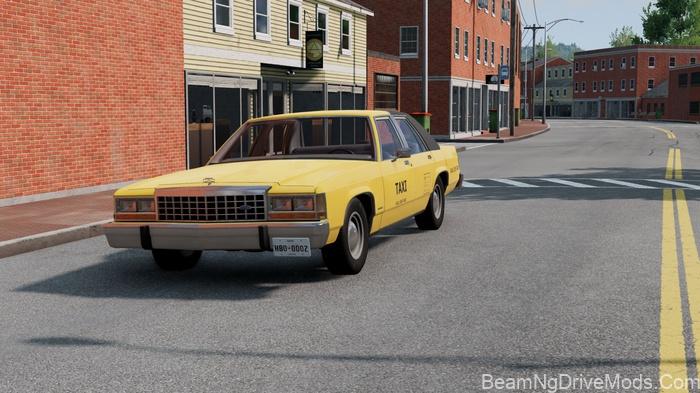 BeamNG Ford LTD Crown Victoria 1987 V7.0 3