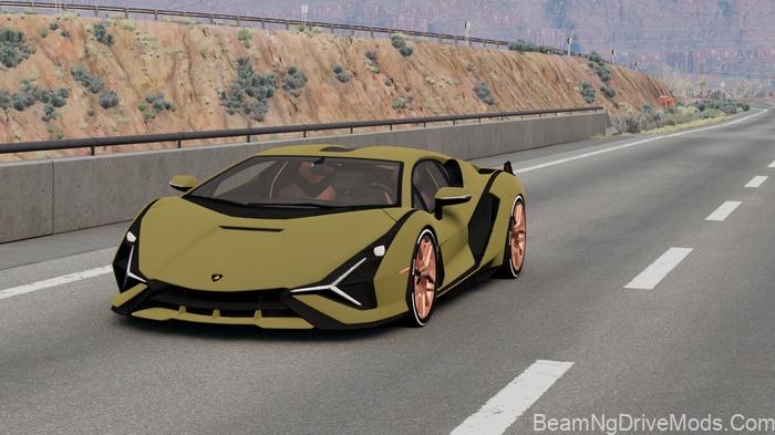 BeamNG Lamborghini Sian (0.38)
