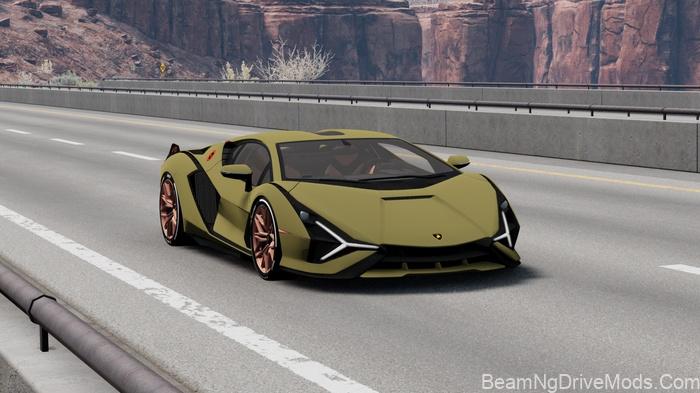 BeamNG Lamborghini Sian (0.38) 2