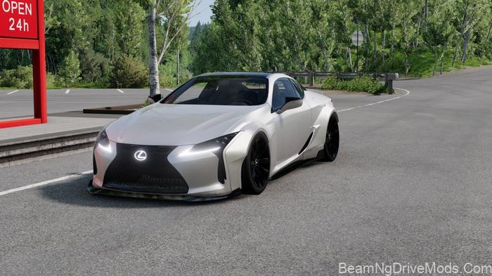 BeamNG Lexus LC 500