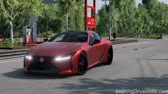 BeamNG Lexus LC 500 4