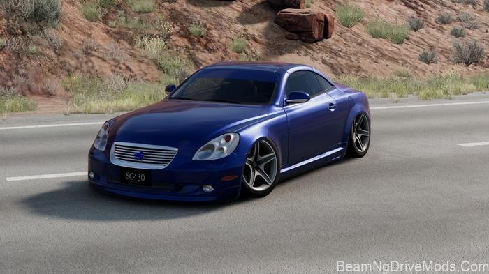 BeamNG Lexus SC430 2005-2010 V1.2 3