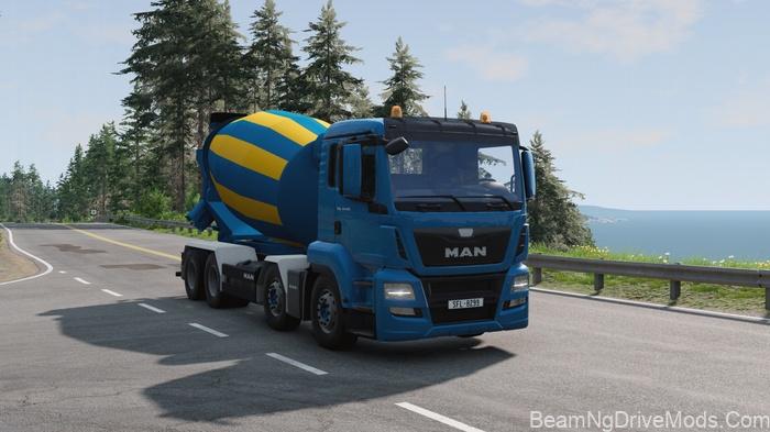BeamNG MAN TGS Euro 6 2