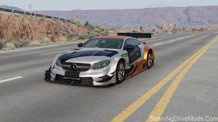 BeamNG Mercedes-AMG C 63 S Coupe (C205)