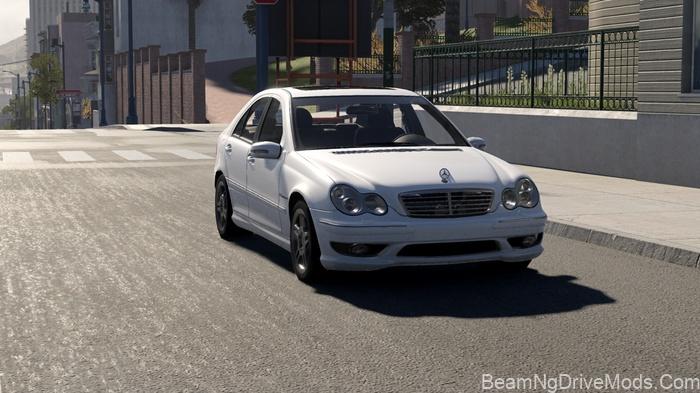 BeamNG Mercedes-Benz C-Class W203 V2.0 (0.39) 2