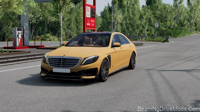 BeamNG Mercedes-Benz S Class W222 V2.0