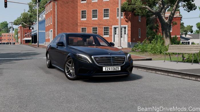 BeamNG Mercedes-Benz S Class W222 V2.0 2