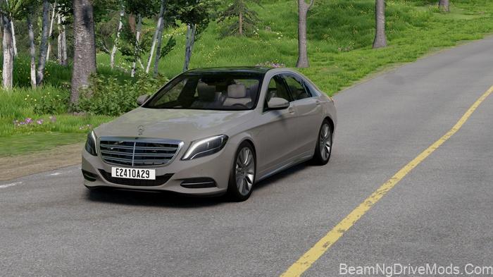 BeamNG Mercedes-Benz S Class W222 V2.0 3