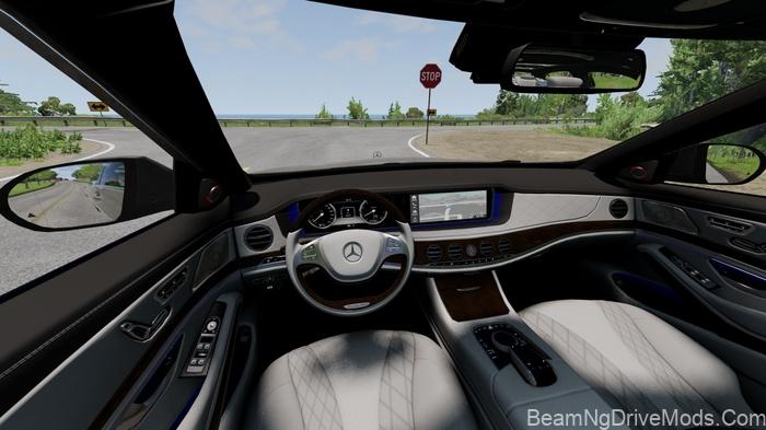 BeamNG Mercedes-Benz S Class W222 V2.0 4