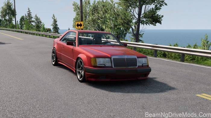 BeamNG Mercedes-Benz W124 Coupe