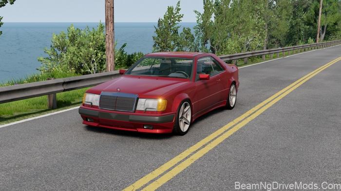 BeamNG Mercedes-Benz W124 Coupe 2