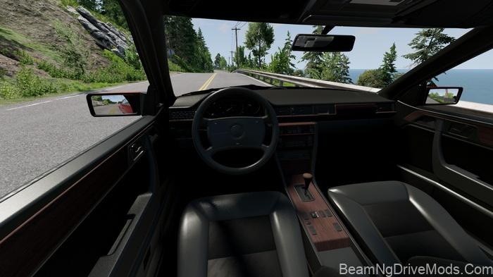 BeamNG Mercedes-Benz W124 Coupe 3