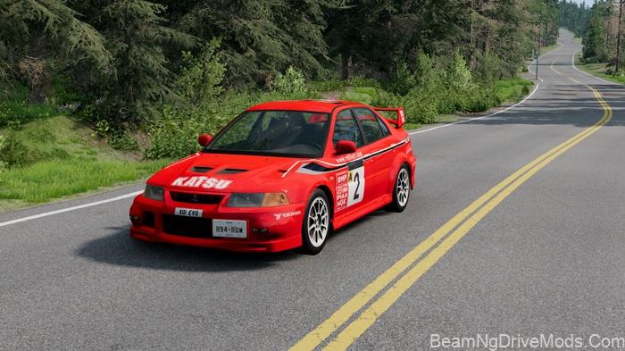 BeamNG Mitsubishi Lancer Evolution 5-6