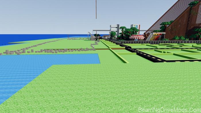 BeamNG New BlockTown Map 3