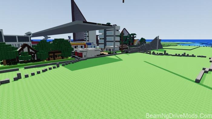 BeamNG New BlockTown Map 4