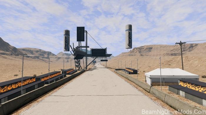 BeamNG NFS ProStreet Nevada Map 3