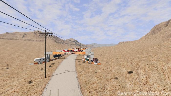 BeamNG NFS ProStreet Nevada Map 4