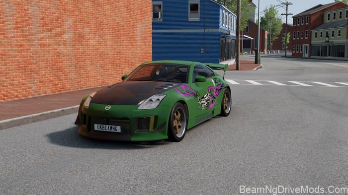 BeamNG Nissan 350Z (0.38)