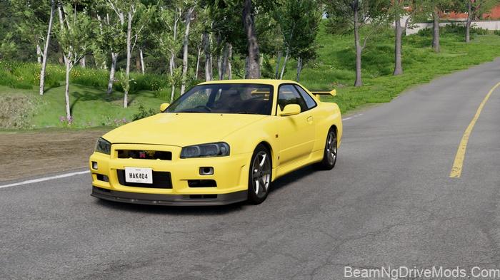 BeamNG Nissan Skyline R-34