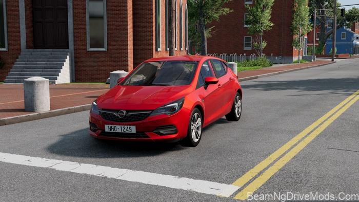 BeamNG Opel Astra K V2.0