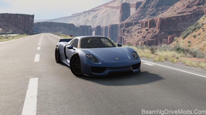 BeamNG Porsche 918 Spyder (0.38) 3