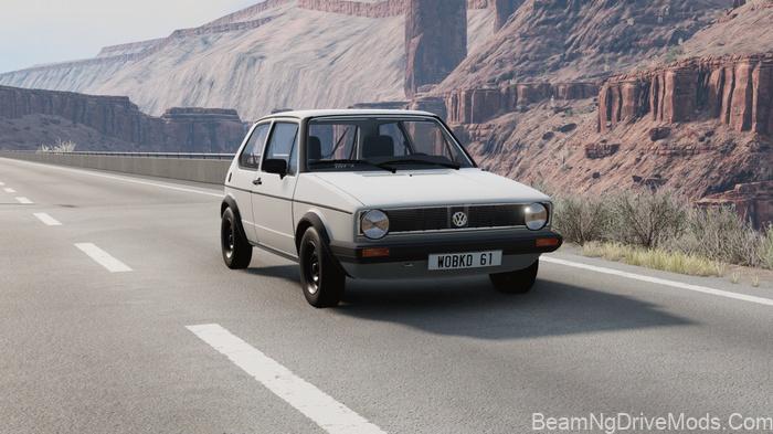 BeamNG Volkswagen Golf MK1 V2.0 3