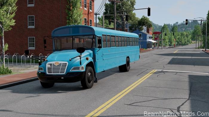BeamNG Wentward Fusion School Bus (0.38)